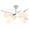 Потолочная люстра Escada Sphere 642/8P Silver - Потолочная люстра Escada Sphere 642/8P Silver