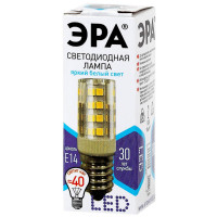  - Лампа светодиодная ЭРА E14 5W 4000K прозрачная LED T25-5W-CORN-840-E14 Б0033031