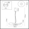Подвесной светодиодный светильник Odeon Light Fluent 4860/13L - Подвесной светодиодный светильник Odeon Light Fluent 4860/13L