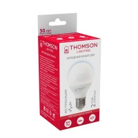  - Лампа светодиодная Thomson E27 6W 6500K шар матовая TH-B2318