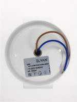  - Настенный светодиодный светильник Elvan GW-1025-6W-WW-Wh