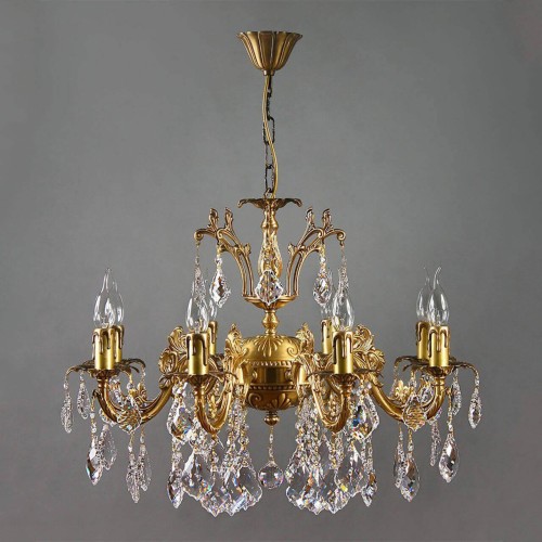 Подвесная люстра Ambiente Granada 2118/8 AB New Leaf 