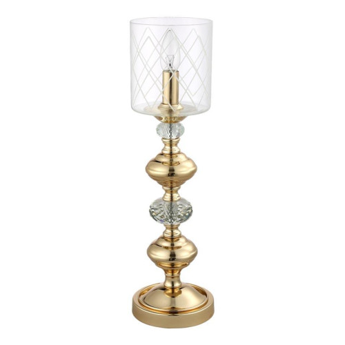 Настольная лампа Crystal Lux Gracia LG1 Gold 