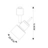 Спот Arte Lamp Almach A1906PL-1WH - Спот Arte Lamp Almach A1906PL-1WH