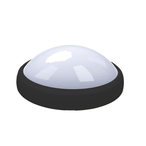Потолочный светодиодный светильник Uniel ULW-O03-8W/NW IP65 BLACK 11133 