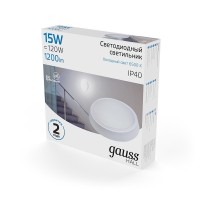  - Настенно-потолочный светодиодный светильник Gauss Hall 193411220