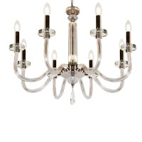  - Подвесная люстра iLamp Vibe P9474-8 Nickel