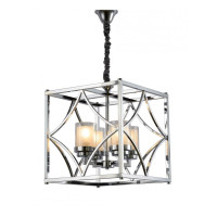  - Подвесная люстра Lumina Deco Quadrato LDP 1223-4 CHR