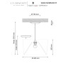 Подвесной светильник Lucia Tucci Lotte 214.1 - Подвесной светильник Lucia Tucci Lotte 214.1