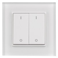  - Панель Knob SR-2833K2-RF-UP White (3V, DIM,2 зоны) (Arlight, IP20 Пластик, 3 года)