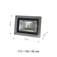 - Прожектор светодиодный Apeyron 10W 6400K 05-05