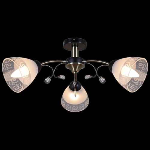 Потолочная люстра Illumico IL0287-3CSQ-29 BK AB 