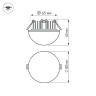 Светильник LTD-80R-Crystal-Sphere 5W Day White (Arlight, IP40 Пластик, 3 года) - Светильник LTD-80R-Crystal-Sphere 5W Day White (Arlight, IP40 Пластик, 3 года)