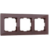Рамка на 3 поста Werkel Favorit мокко W0031118 4690389159879 - Рамка на 3 поста Werkel Favorit мокко W0031118 4690389159879