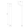 Уличный светодиодный светильник Elektrostandard Sensor 1542 Techno Led серый 4690389175039 - Уличный светодиодный светильник Elektrostandard Sensor 1542 Techno Led серый 4690389175039