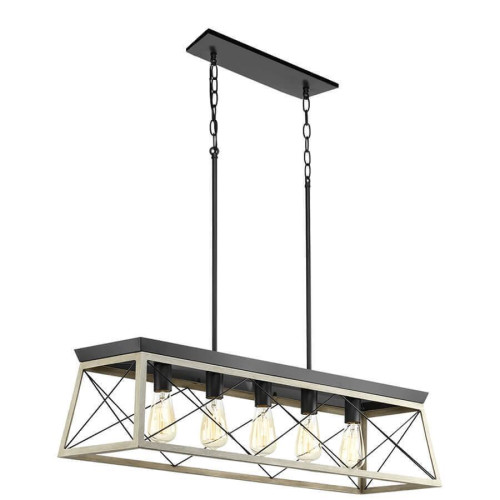 Подвесная люстра Toplight Karolyn TL1180H-05BK 
