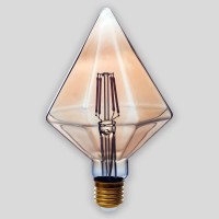  - Лампа светодиодная филаментная Thomson E27 4W 1800K бриллиант прозрачная TH-B2197