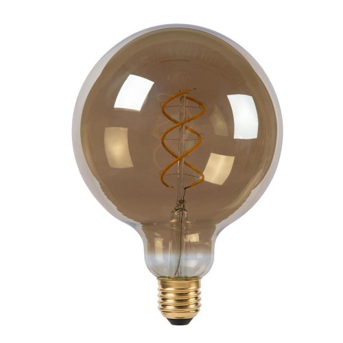 Лампа светодиодная диммируемая Lucide E27 5W 2200K дымчатая 49033/05/65 