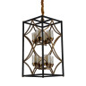 Подвесная люстра Lumina Deco Quadrato LDP 1223-8 BK+MD - Подвесная люстра Lumina Deco Quadrato LDP 1223-8 BK+MD