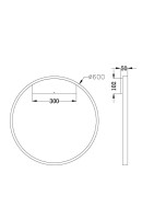  - Настенный светильник (бра) Maytoni MOD058WL-L35W4K