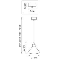  - Подвесной светильник Lightstar Loft 765027