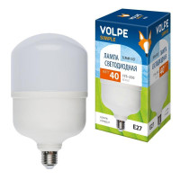  - Лампа LED сверхмощная Volpe E27 40W 4000K матовая LED-M80-40W/NW/E27/FR/S UL-00002905
