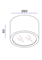  - Потолочный светодиодный светильник Lucide Lily 17995/01/31