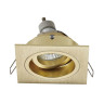 Встраиваемый светильник Zumaline Chuck dl square 92703-GD - Встраиваемый светильник Zumaline Chuck dl square 92703-GD
