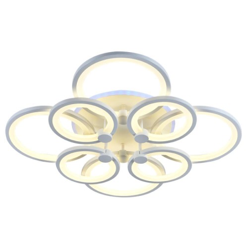 Потолочная светодиодная люстра Profit Light 8077/4+4 WHT 