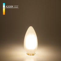  - Лампа светодиодная филаментная Elektrostandard BLE1427 E14 9W 4200K матовая 4690389151262