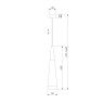 Подвесной светодиодный светильник Elektrostandard DLR038 7+1W 4200K золото 4690389146343 - Подвесной светодиодный светильник Elektrostandard DLR038 7+1W 4200K золото 4690389146343