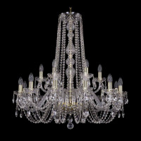  - Подвесная люстра Bohemia Ivele 1402/12+6/300/h-90 G