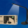 Настольная лампа Uniel TLD-555 Black/LED/500Lm/5500K/Dimmer/USB UL-00003648 - Настольная лампа Uniel TLD-555 Black/LED/500Lm/5500K/Dimmer/USB UL-00003648