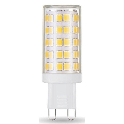 Лампа светодиодная Gauss G9 5,5W 4100К прозрачная 107009206 