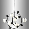 Подвесная люстра Crystal Lux Salvadore SP8V Black Chromium - Подвесная люстра Crystal Lux Salvadore SP8V Black Chromium