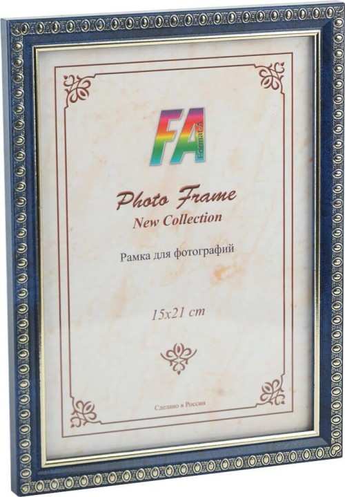 Фоторамка FA Рамка пластик Камея бирюза 10x15 (50/1400) Б0020960 