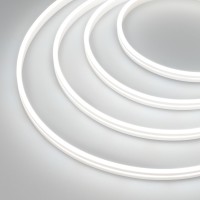  - Лента герметичная MOONLIGHT-SIDE-A168-4x10mm 24V White6000 (7.2 W/m, IP65, 5m, wire x2) (Arlight, Вывод прямой, 3 года)