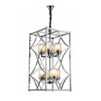  - Подвесная люстра Lumina Deco Quadrato LDP 1223-8 CHR