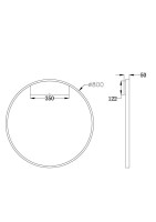  - Настенный светильник Maytoni Rim MOD058WL-L50B4K