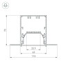 Тройник SL-LINIA55-FANTOM (Arlight, Металл) - Тройник SL-LINIA55-FANTOM (Arlight, Металл)