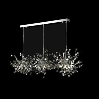  - Подвесная люстра Crystal Lux GARDEN SP3х3 L1200 CHROME