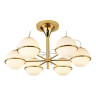 Потолочная люстра Lumina Deco Tivoli LDC 8050-6 GD - Потолочная люстра Lumina Deco Tivoli LDC 8050-6 GD