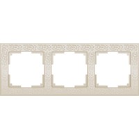 Рамка Werkel Flock на 3 поста слоновая кость WL05-Frame-03-ivory 4690389046926