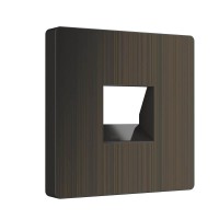  - Накладка Werkel для розетки Ethernet RJ-45 и телефонной розетки RJ-11 бронзовый W1191212 4690389161797