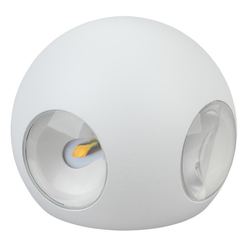 Уличный настенный светильник ЭРА Design WL10 WH Б0034608 