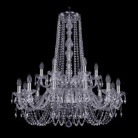  - Подвесная люстра Bohemia Ivele 1402/12+6/300/h-91/2d Ni