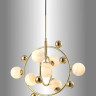 Подвесная люстра Crystal Lux Salvadore SP8V Gold - Подвесная люстра Crystal Lux Salvadore SP8V Gold