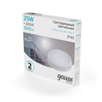  - Настенно-потолочный светодиодный светильник Gauss Hall 193411225