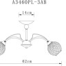 Потолочная люстра Arte Lamp Willow A3461PL-3AB - Потолочная люстра Arte Lamp Willow A3461PL-3AB