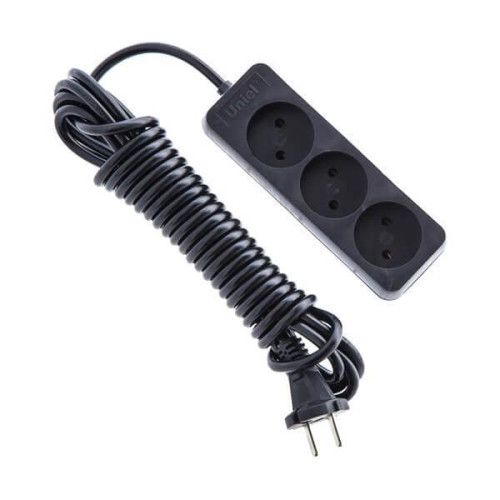 Удлинитель Uniel 3гн х 5м б/з Standard S-CD3-5 Black UL-00003605 